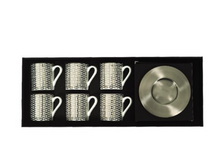 Load image into Gallery viewer, Silver Espresso Cups
