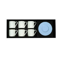 Load image into Gallery viewer, Floral Espresso Cups- Blue
